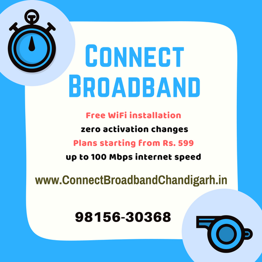 Connect broadband chandigarh mohali